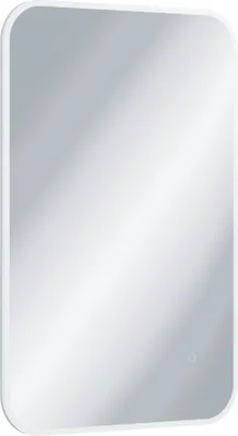 Zdjęcie produktu dla Lustro Łazienkowe Lumiro 100x70 cm Prostokątne z Oświetleniem LED i Matą Grzewczą, Rama Akrylowa