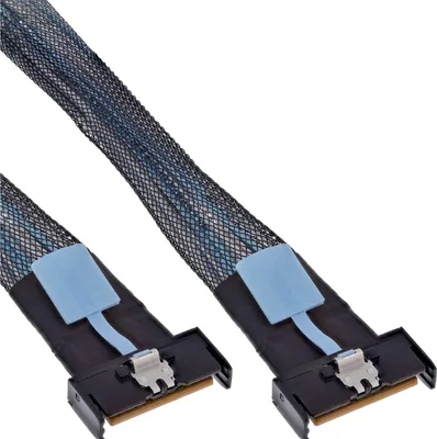 Image de InLine MCIO Kabel x8 Stecker zu Stecker - Kabel - Netzwerk (27661C)