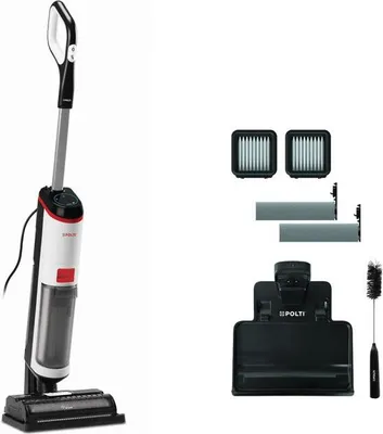 Immagine prodotto di Polti WD10 Aspirapolvere a bastone 2 in 1 AC Secco e bagnato HEPA Senza sacchetto 750 W Nero, Bianco