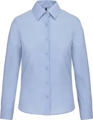 Produktbild von Kariban Damen Oxfordbluse Langarm