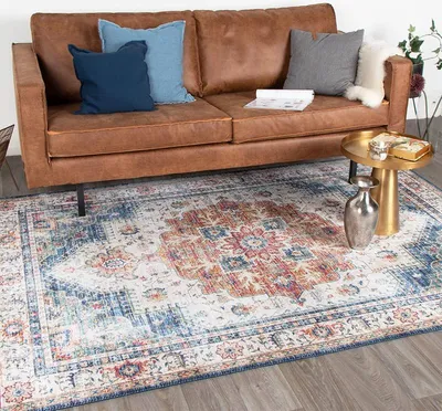Produktbild von Volero - Teppich Vintage - Azara Hellblau - 200x290 cm - Wohnzimmer, Esszimmer, Schlafzimmer - Klassik, Orientalisch