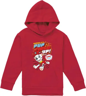 Produktbild von Paw Patrol - "Pup Fired Up" Hoodie zum Überziehen für Kinder TV22572 (116) (Rot)