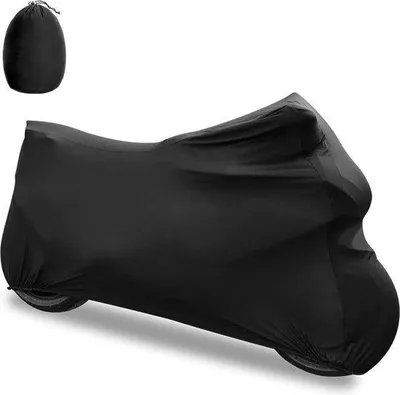 Produktbild von Famanu Motorhaube für Innen - elastisches, atmungsaktives Material - UV-Schutz - Staubschutz - 295 x 109 x 140 cm - schwarz