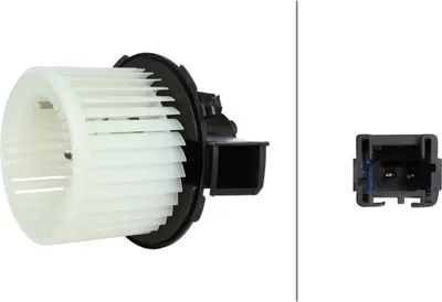 Produktbild von Innenraumgebläse 12 V 162 W 2-polig HELLA passend für u.a. PEUGEOT 307
