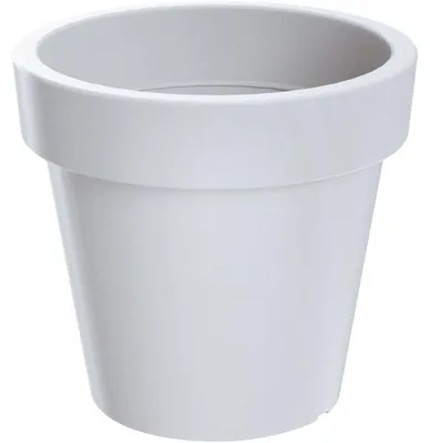 Produktbild von Prosperplast Blumentopf - D35 x 31 cm - weis - Kunststoff