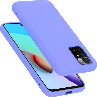 Zdjęcie produktu dla Etui ochronne Cadorabo do Xiaomi RedMi 10 / RedMi NOTE 11 4G w kolorze fioletowym Etui na telefon komórkowy Pokrowiec TPU Etui