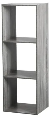 Productafbeelding van FORNOR Boekenkast met 3 vakken, afmetingen 34,4 x 32 x 100,5 cm