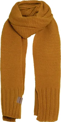 Produktbild von Knit Factory Jamie Schal - Ocker - 200x45 cm