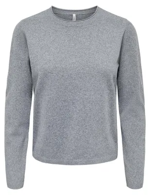 Immagine prodotto di SOLO DA ONLLOYAL: Maglione a collo alto, colore grigio chiaro melange, taglia M