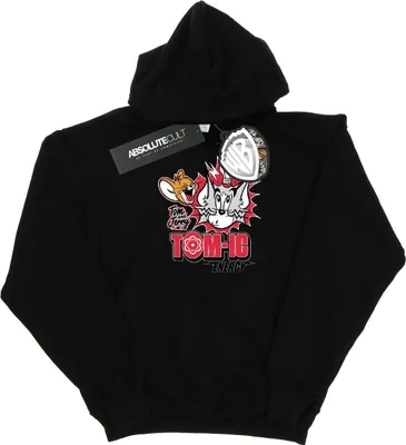 Produktbild von Tom And Jerry - "Tomic Energy" Kapuzenpullover für Jungen BI13014 (116) (Schwarz)