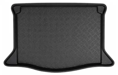 Zdjęcie produktu dla Mata do bagażnika do Honda Jazz III 2008-2011 (standardowy bagażnik) – czarne, dopasowane
