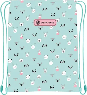Image de Teddy Panda Bunny Astrabag Sac à chaussures