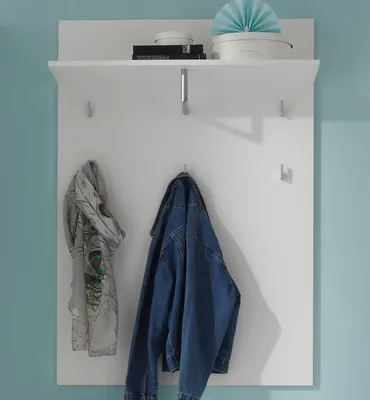 Produktbild von Garderobenpaneel Hängegarderobe Wandgarderobe Paneel Flurmöbel "Suzette I"