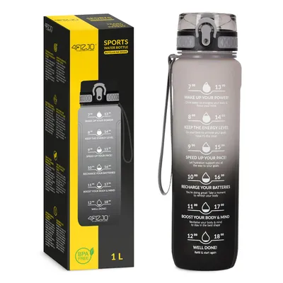 Obrázek produktu pro Sportovní láhev na pití 1000 ml, tritanová, šedá