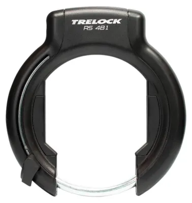 Produktbild von Trelock Rahmenschloss RS 481 AZ abziehbarer Schlüssel, schwarz