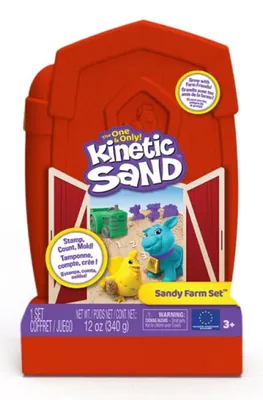 Produktbild von Spin Master Kinetic Sand Sandy Farm Set