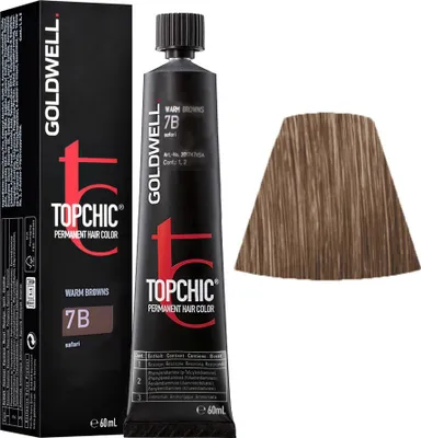 Immagine prodotto di Goldwell Topchic Tube 7B Safari 60ml - colore permanente in tubo