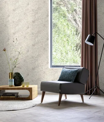Zdjęcie produktu dla Tapeta flizelinowa 542547 tapeta botaniczna dżungla 53 x 1005 cm Rasch Selection Grey