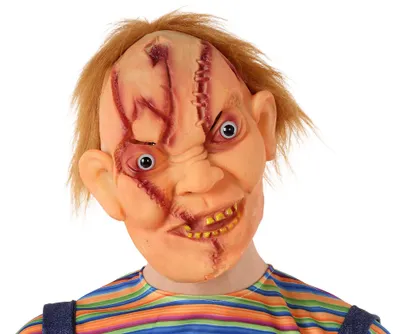Produktbild von Atosa Halloween-vinylmaske Orange Orange One Size