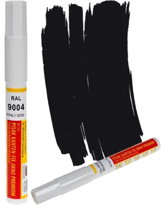 Produktbild von Kanten FIX RAL 9004 Signalschwarz Retuschierstift – Fenster, Türen, Möbel, PVC