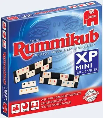 Produktbild von Jumbo Original Rummikub XP Mini 2-6 Spieler