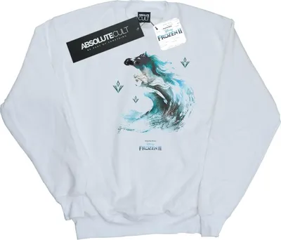 Produktbild von Disney - "Frozen 2 The Water Spirit" Sweatshirt für Damen BI50239 (XL) (Weiß)