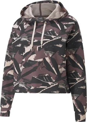 Produktbild von PUMA Modern Sports All-Over-Print Hoodie Damen dusty plum S