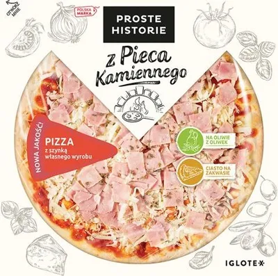 Obrázok produktu pre Pizza so šunkou a syrom mozzarella 390 g