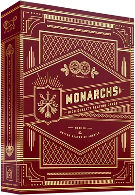 Immagine prodotto di Carte da gioco Monarchs Red