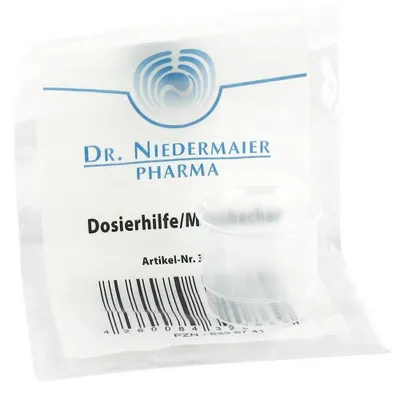Produktbild von Messbecher mit Skalierung 5ml-20ml und separater Präzisionsskala 1,5ml-9,5ml