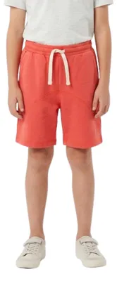 Imagen del producto de Pantalones cortos para niño Zara, pantalón de chándal de algodón, color rojo, talla 152