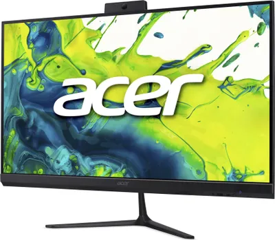 Produktbild von Acer Aspire C 27 C27-2G - All-in-One (Komplettlösung) - Core 5 120U / 1.4 GHz - RAM 16 GB - SSD 1.024 TB - Intel Graphics - Wi-Fi 6, 1GbE, Bluetooth 5.2 - WLAN: 802.11a/b/g/n/ac/ax, Bluetooth 5.2 - Win 11 Home - Monitor: LED 68.6 cm (27")