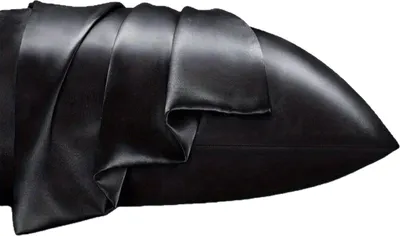 Produktbild von Satin-Kissenbezug, einfarbig, glänzend, antistatisch, mit unsichtbarem Reißverschluss, als Einweihungsgeschenk für das Schlafzimmer