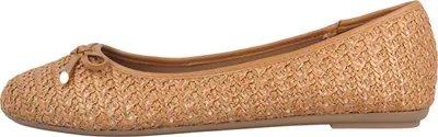 Produktbild von Fitters Footwear Lisett Ballerinas in Übergrößen Braun 2BB0882001 Cognac große Damenschuhe