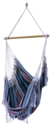Produktbild von Vivere Brazilian, Hängende Hängematte, 113 kg, 1 Person(en), Baumwolle, Mehrfarbig, 609,6 mm