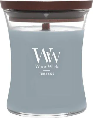 Produktbild von WoodWick Terra Haze, Rund, Grau, 70 h, 1 Stück(e)