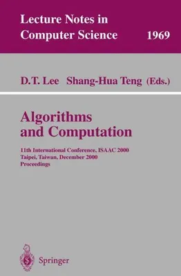 Produktbild von Algorithms and Computation