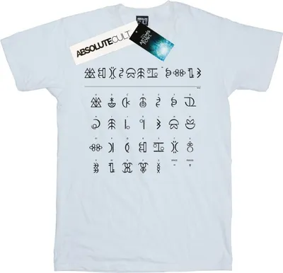 Produktbild von Disney - "Gnommish Alphabet" T-Shirt für Herren BI12095 (XL) (Weiß)