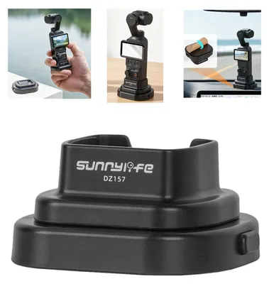 Zdjęcie produktu dla Podstawka Stojak Statyw Uchwyt Mocowanie do DJI Osmo Pocket 3 / 4 Sunnylife / OP4-DZ157-D / DZ157