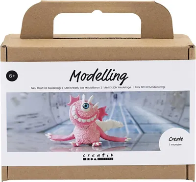 Produktbild von Creativ Company 977653, Bastelset für Kinder, 6 Jahr(e), Pink