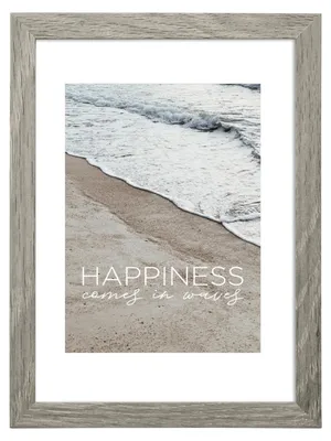 Immagine prodotto di Cornice per foto in MDF, effetto legno, grigia, 13x18 cm, Hama Waves