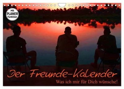 Produktbild von Der Freunde-Kalender (Wandkalender 2027 DIN A4 quer), CALVENDO Monatskalender