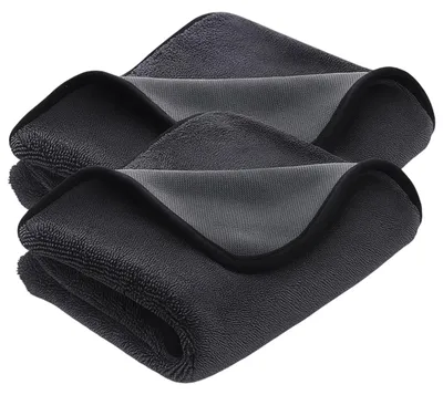 Productafbeelding van 2 microvezel droogdoeken, 40 x 60 cm, zeer absorberend