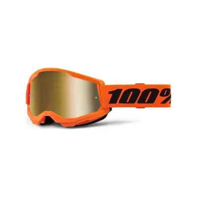 Obrázek produktu pro Motorradbrille 100% MX Crossbrille Strata 2 verspiegelt FA23