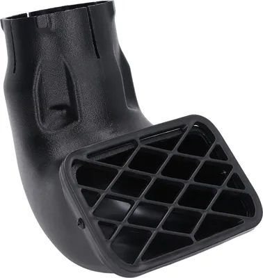 Image de Tête snorkel voiture LLDPE Plastique Dépoussiéreur Tête d'admission d'air Remplacement Accessoire Universel3.5in