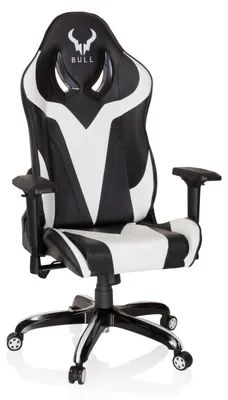 Produktbild von hjh OFFICE Gamingstuhl PROMOTER I Kunstleder Höhenverstellbarer Computerstuhl, Bürostuhl mit Armlehnen (höhenverstellbar)