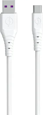 Produktbild von Dudao TGL3T USB – USB-C Kabel 6A 1m – Weiß