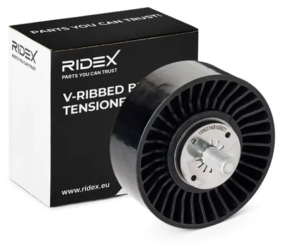 Produktbild von RIDEX 310T0079 Spannrolle Keilrippenriemen für BMW 3 Touring (E91) 3 Limousine (E90) 5 Touring (F11) 1 Schrägheck (E87) 5 Limousine (E60)