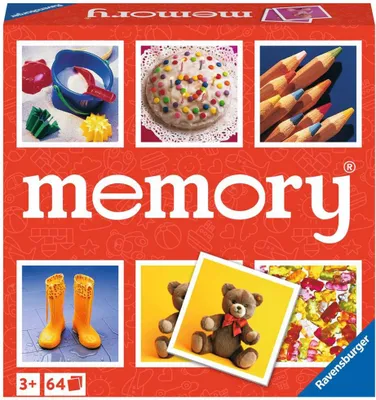 Produktbild von Ravensburger Spiele - 20880 - Junior memory®, der Spieleklassiker für die ganze Familie, Merkspiel für 2-8 Spieler ab 3
