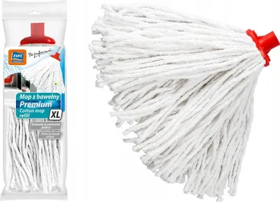 Produktbild von Premium Baumwoll-Mopp-Aufsatz, Grösse Xl, Aus Natürlicher Baumwolle